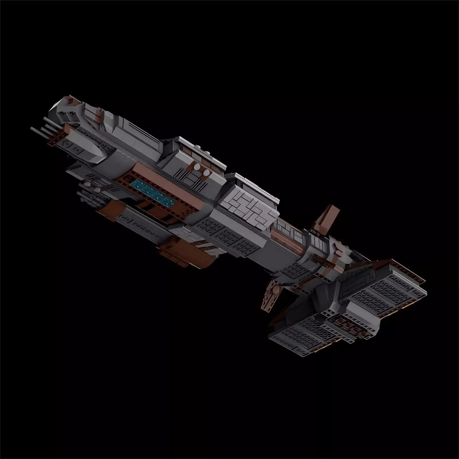 Bricklink Star Movie Космический корабль Звездные врата Атлантида Латеран Аврора-класс