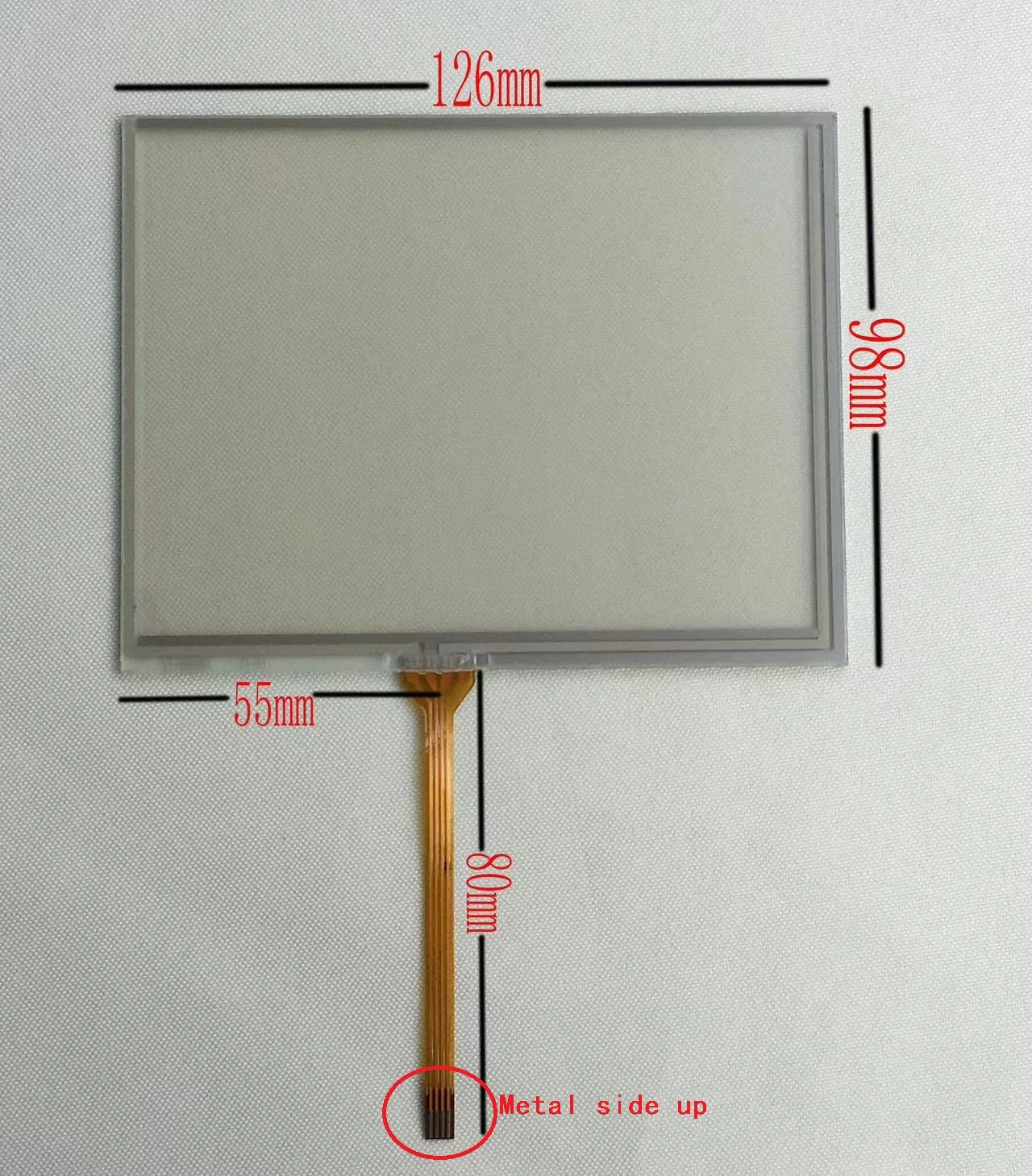 Touch Screen Máquina de Controle Industrial Mão Placa de Escrita Touch Pad Fios 56 126*99 126*100 mm Novo Peças Lote