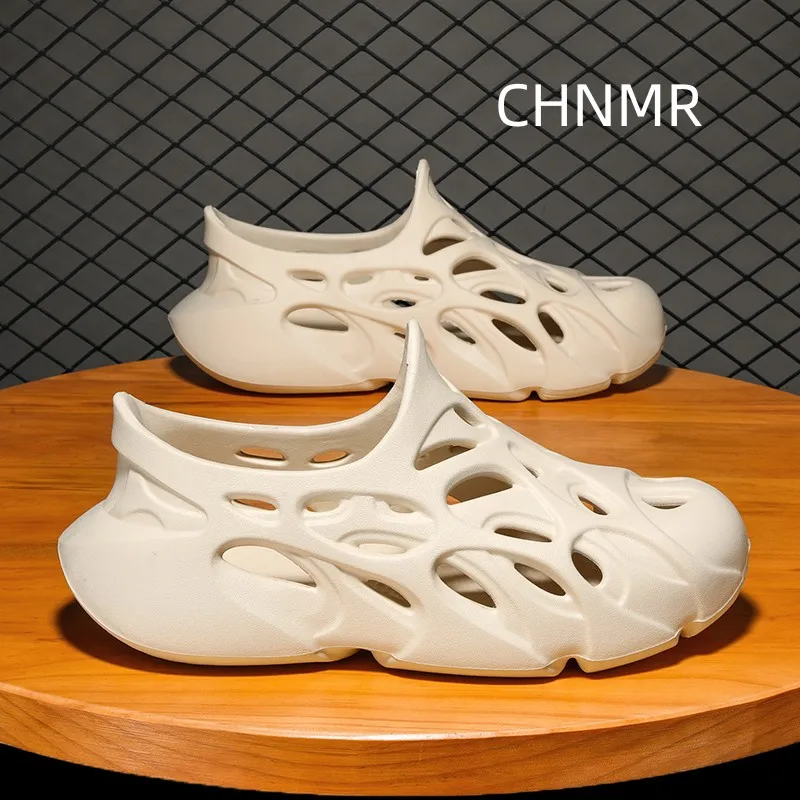 Мужские пляжные сандалии из искусственной кожи цвета в ассортименте