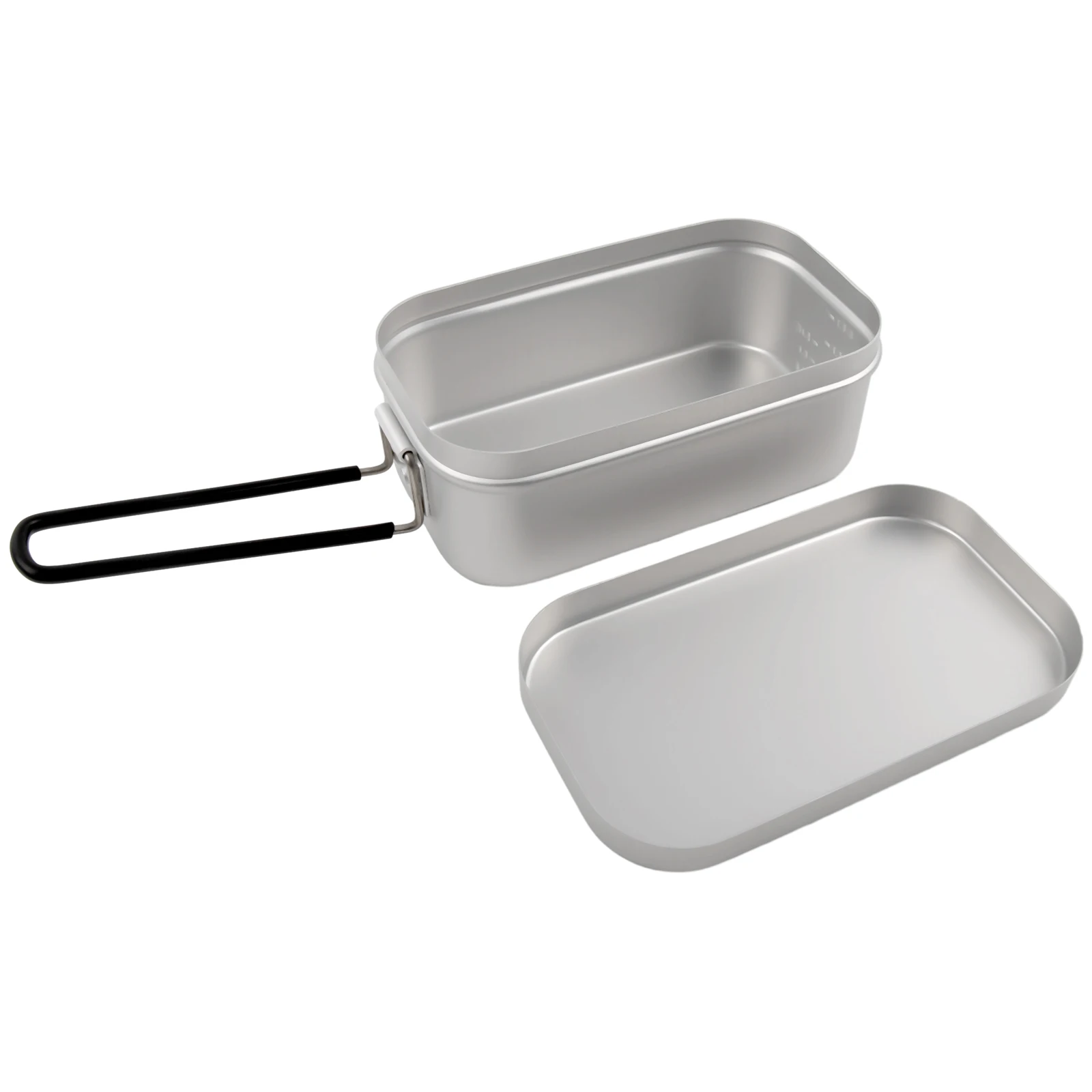 

Bento Box Lunch Box 800ML Aluminium Cooking Cookware Folding Food Storage Ultra-light High Quality For Camping