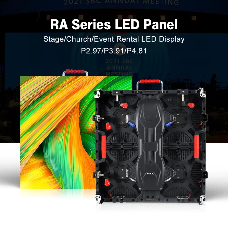 3 × 2 м P3.91 500 мм зеркальный дисплей полноцветный SMD2121 P2.604 P2.976 сращивающаяся