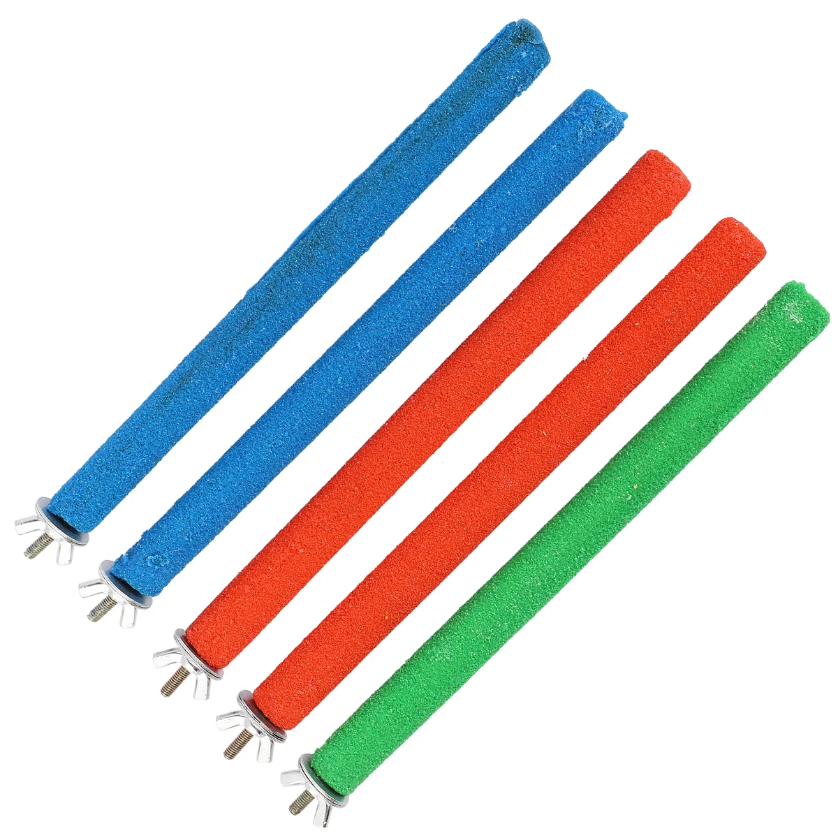 

Bird Stand Parrot Cage Perch Toy Stick Play Branches Wood Grinding Parakeet Grind Toys Training Wooden Accessories