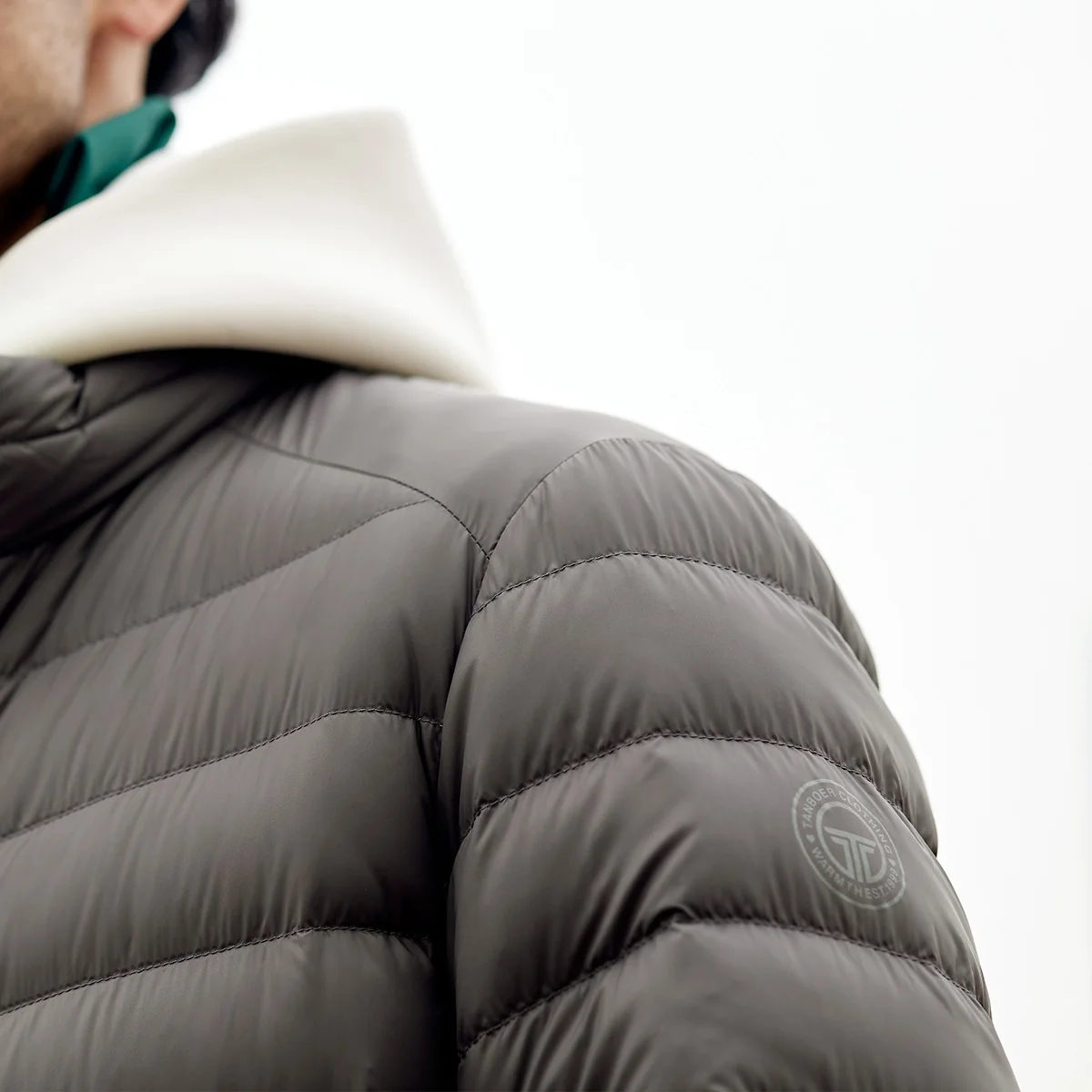 TANBOER Winter Lightweight Packable Men's Duck Down Puffer Jackets TF216201