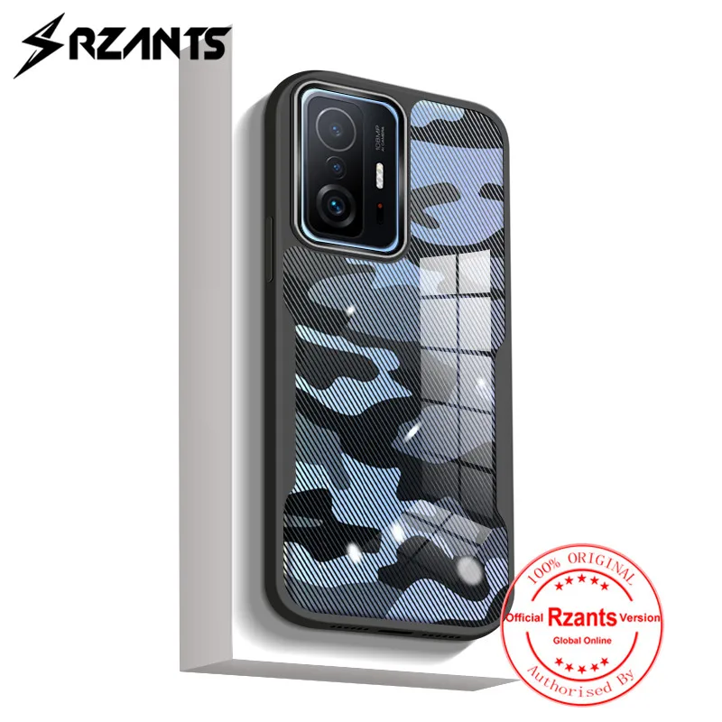

Rzants Lens Protective Case for Xiaomi 11T 11T Pro Camouflage Cover TPU Edge Hard Back Slim Thin Phone Shell Fundas