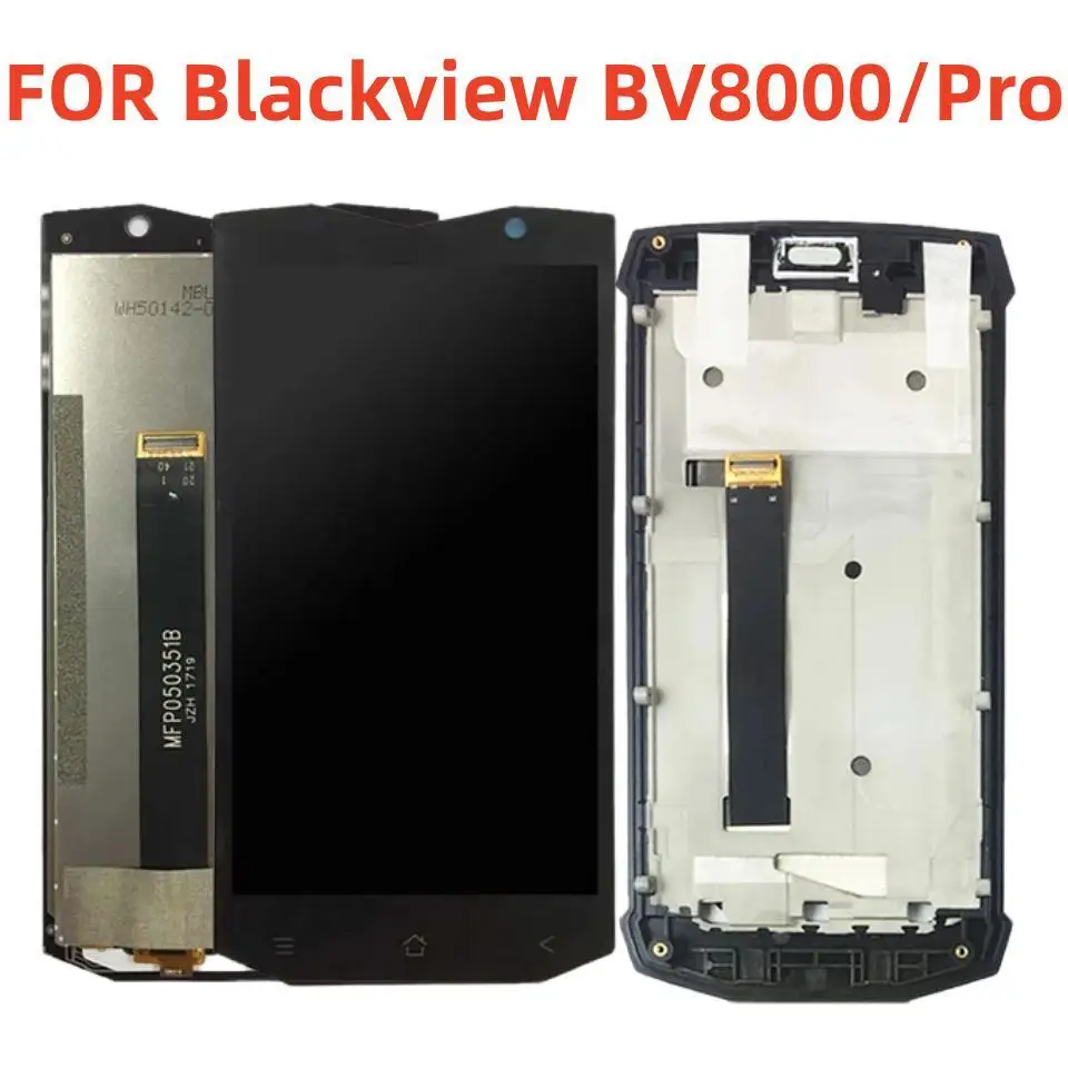ЖК-дисплей с сенсорным экраном в сборе с рамкой для Blackview BV7000 / BV7000 Pro, хорошо протестированный ЖК-экран для BV 7000 BV7000 Pro ЖК-дисплей с сенсорным экраном в сборе с рамкой для Blackview BV7000 / BV7000 Pro, хорошо протестированный ЖК-экран для BV 7000 BV7000 Pro