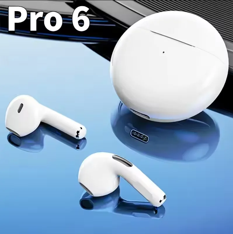 Наушники TWS Pro6, Bluetooth-наушники с микрофоном, 9D-стерео Pro 6, беспроводная Bluetooth-гарнитура, подходит (art.: 3920cbf5debfe) - 3920cbf5debfe