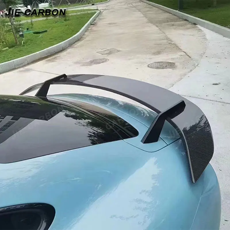 Для Porsche 992 911 GT3 2019 Taycan RZ Стиль Углеродное волокно Автомобильный задний багаж