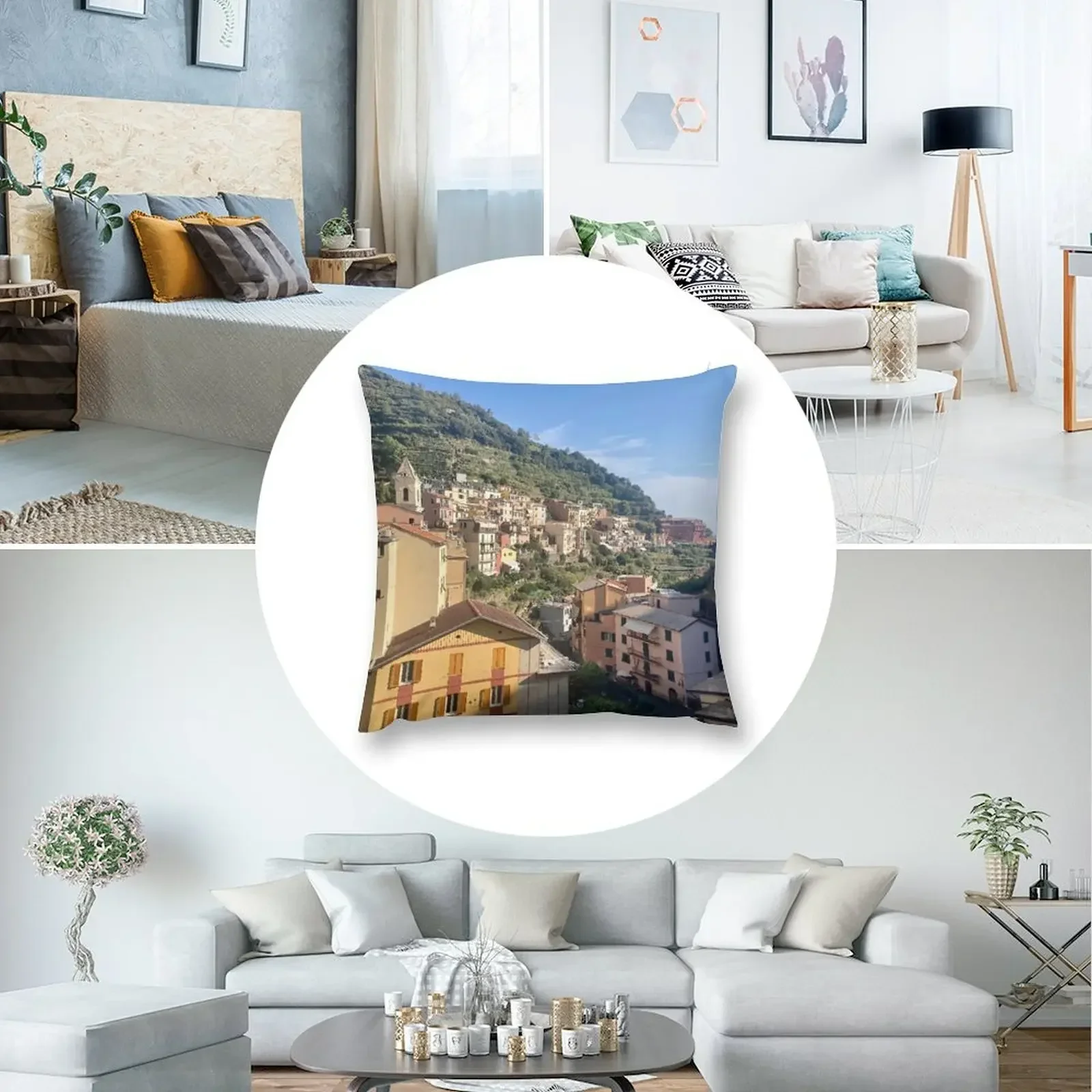 Декоративная подушка Manarola Cinque Terre эластичный чехол для диванных подушек дивана
