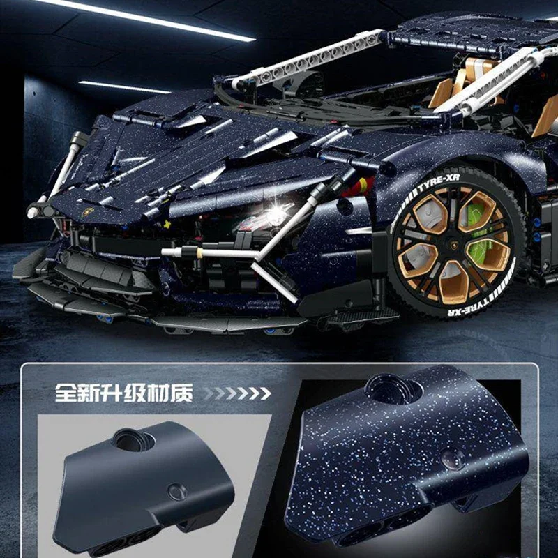 В наличии новинка 1:8 10624 4106 шт. MOC высокотехнологичная суперспортивная модель