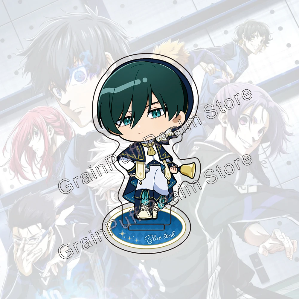 Акриловая фигурка Blue Lock Standee Chibi Q Version Opera Theme Isagi Bachira Nagi Rin, двусторонняя фигурка, все персонажи, декор для стола, подарок (art.: 3920d4294dc8a) - 3920d4294dc8a