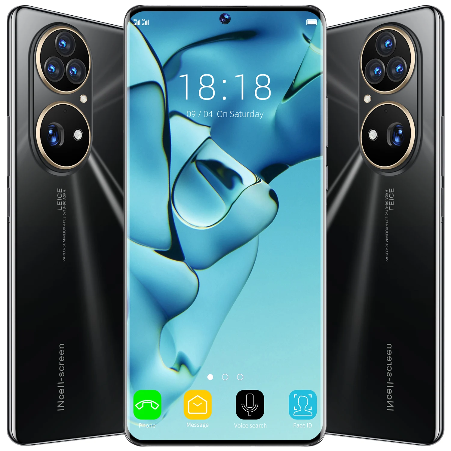 P50 Pro Global Version Cellphone 16GB RAM 1TB ROM 7.3 Inch Real Perforated HD Screen Smartphone Android Unlocked Mobile Phones |