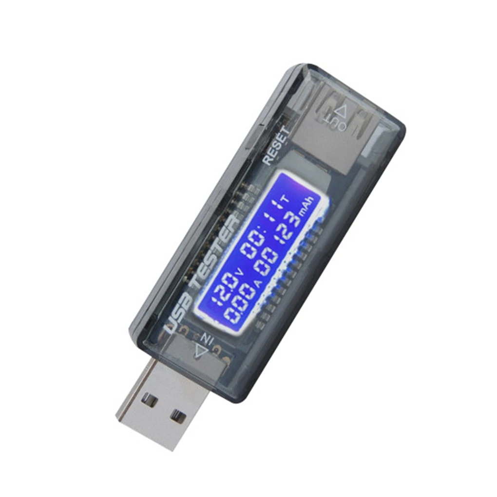 

0-3A USB Detector Voltmeter Ammeter Power Capacity Battery Tester Meter Voltage Current Mobile Charger