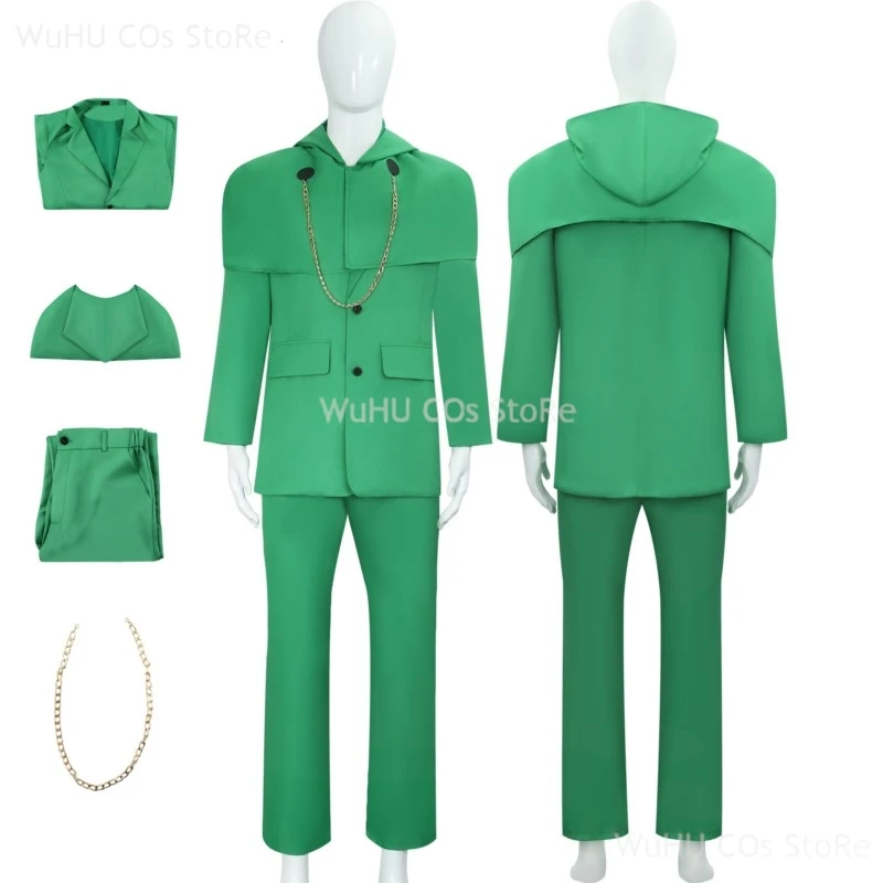 Комикс Фильм Доктор Виктор Фон Дауни Косплей Думы Злой Костюм Плащ Зеленый