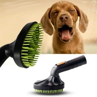 cat dog pet massage vacuum cleaner dust fur vac remover for hoover care hair brush nozzle