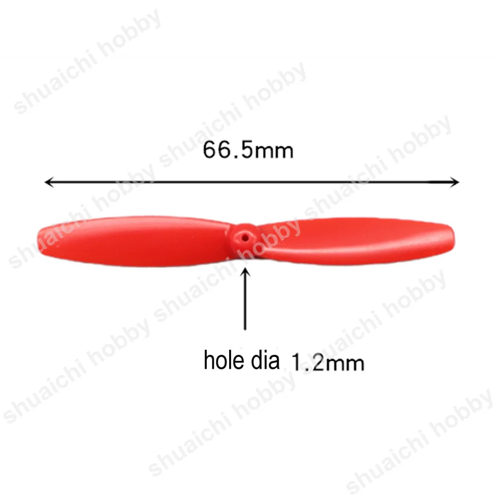 10 пар DIY Модель самолета 66 5 мм 2 Лопасти отверстие вала пропеллера 1 CW CCW реквизит