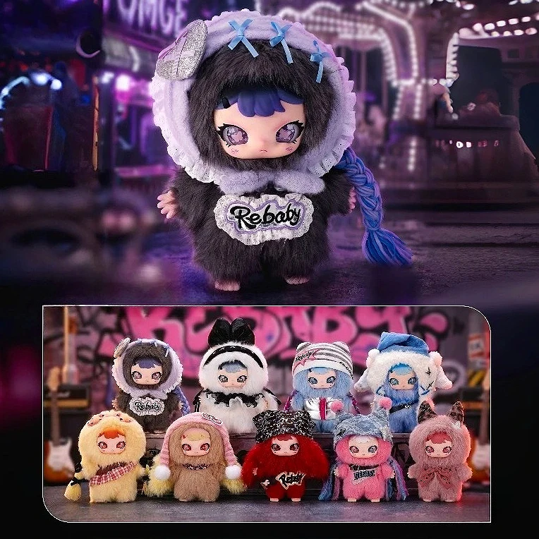 Фото Коллекционная виниловая плюшевая кукла-сюрприз Rebaby Teenage Era 400% Series Blind Box: милые аниме-фигурки для декора дома, загадочный подарок №1