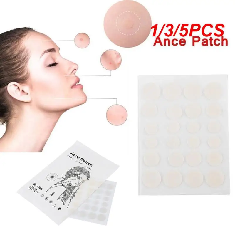 

1/3/5PCS Acne Pimple Patch Tea Tree Serum Face Skin Care Acne Sticker Waterproof Breathable Water Colloid Acne Remover