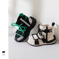 baby sneakers high quality kids casual shoes for girls stretch cloth socks shoes breathable flats ankle boots boys sneakers