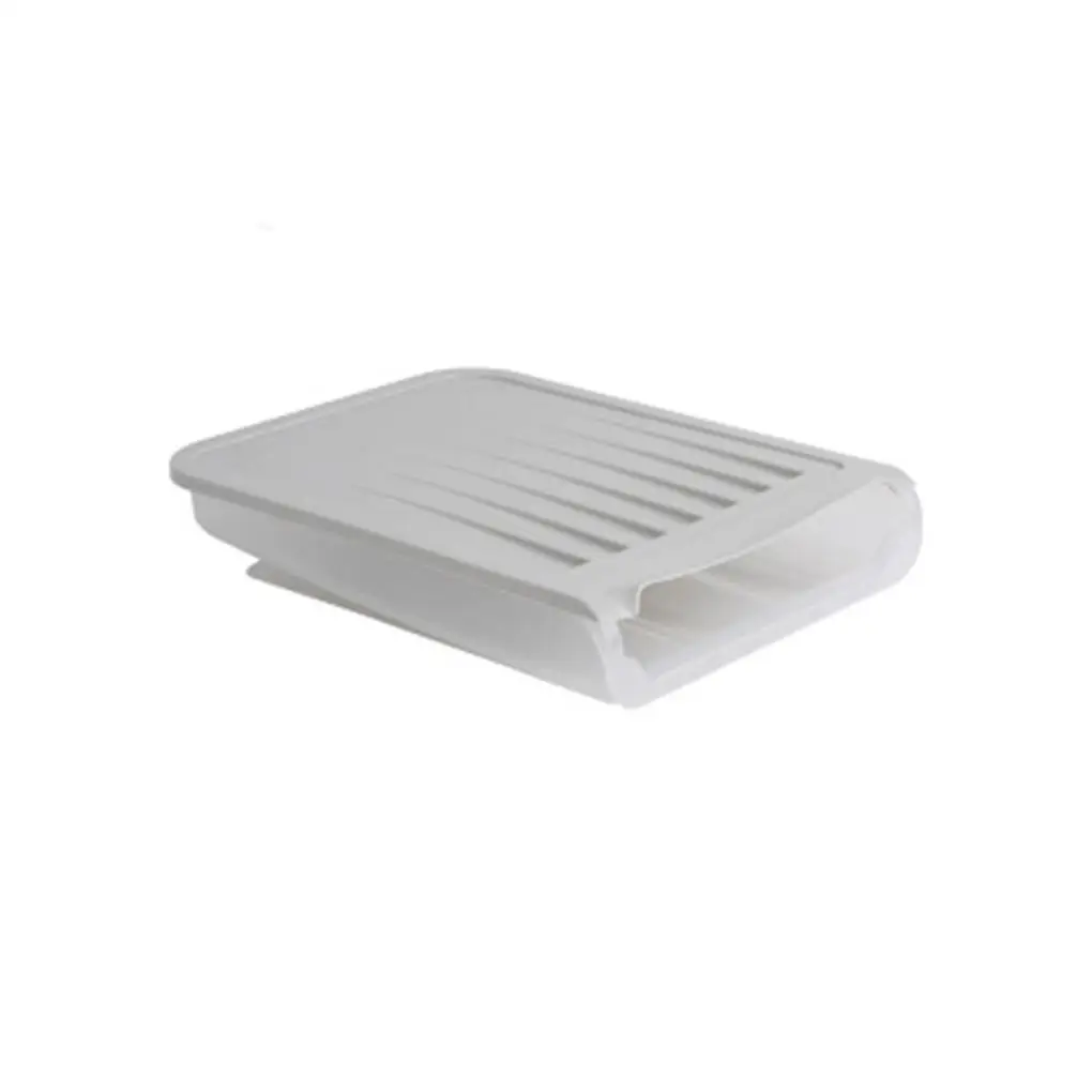 Держатель для яиц на 18 ячеек, автоматическая прокрутка, контейнер для хранения, домашний кухонный диспенсер для яиц