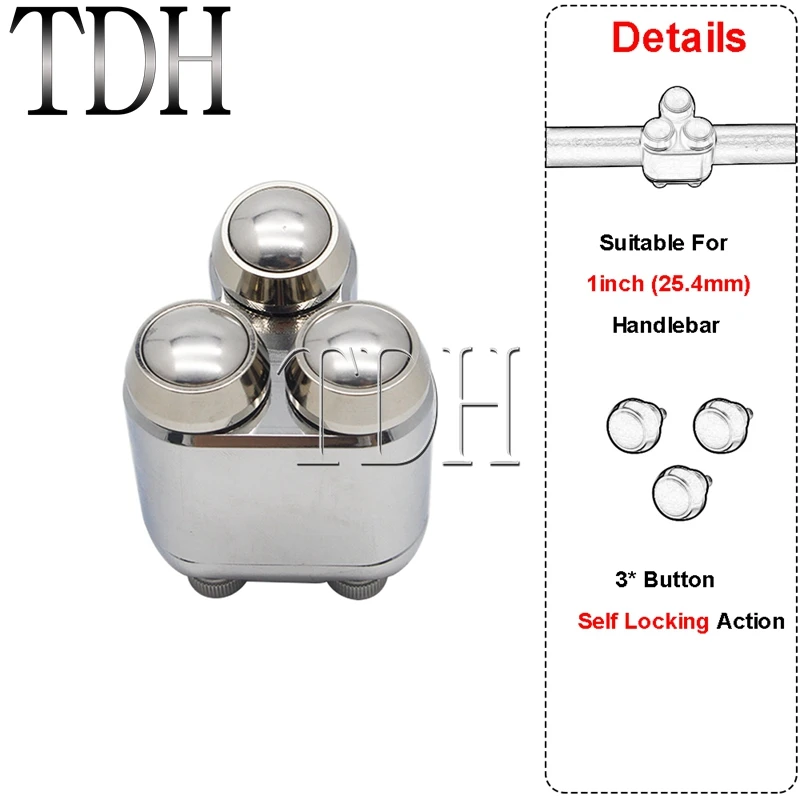 

Cafe Racer мотоцикл 22 мм 25 мм руль мини-кнопка переключения 1 "7/8" бар мгновенный самоблокирующийся звуковой сигнал 3-кнопочные переключатели