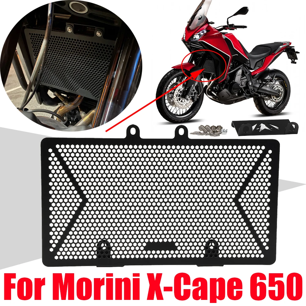 

For Moto Morini X-Cape 650 XCape 2021 2022 2023 Motorcycle Accessories Radiator Guard Grille Protector Grill Cover Protection