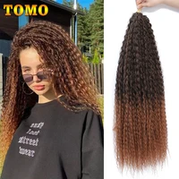 tomo ariel curl synthetic hair 30inch water wave passion twist crochet braids ombre afo curls deep wave braiding hair extensions