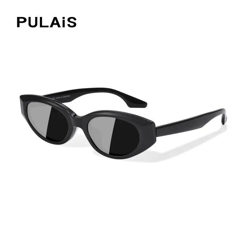 

Pulais 2023 Original Thick Butterfly Frame Polarized Sunglasses for Women Chunky Uv400 Protection Shade Sun Glasses