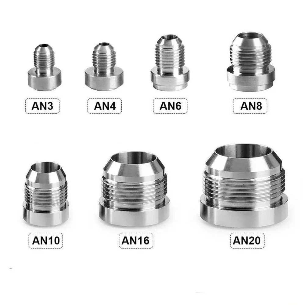 AN20 AN16 AN12 AN10 AN8 AN6 AN4 AN3 Штекерная заготовка 6061T 6 сварное соединение из алюминиевого