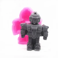 c605 robot silicone soap mold fragrance air outlet with silicone gypsum mold