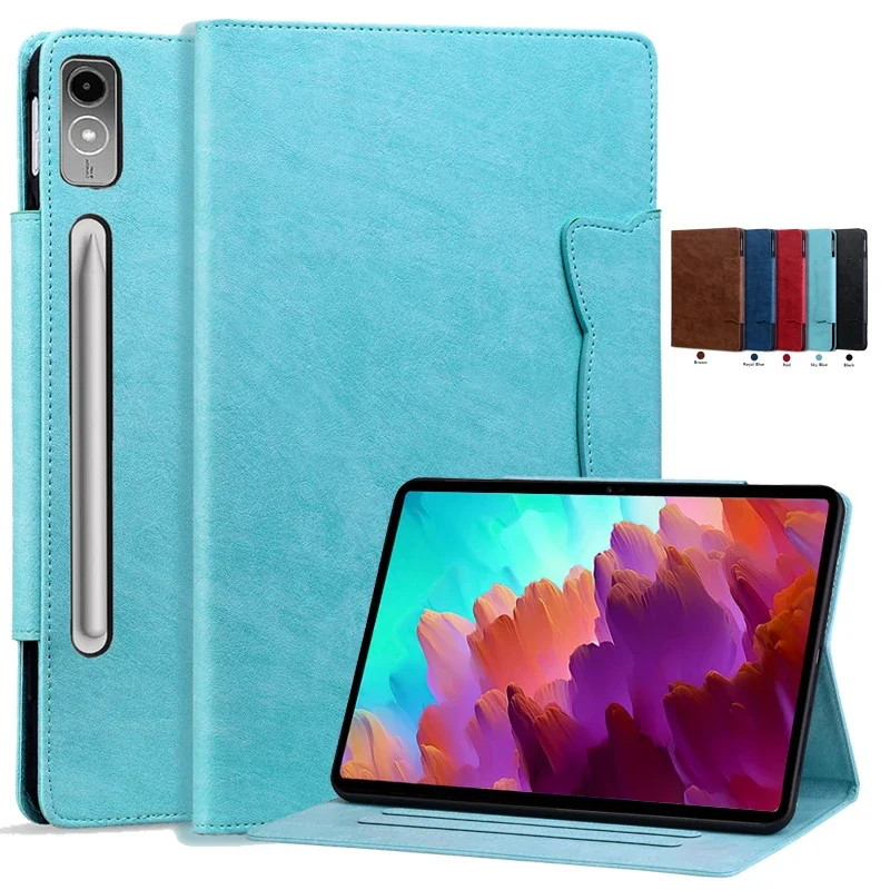 Чехол для Lenovo Xiaoxin Pad Pro 2023 чехол 12 7 дюйма с милым котом дизайнерский Магнитный из