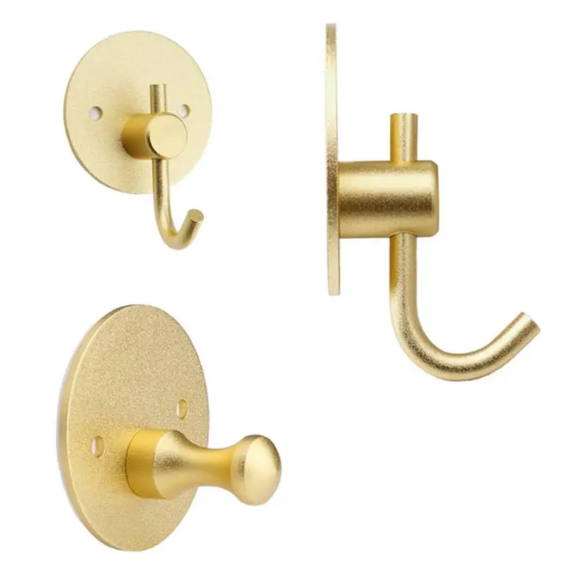 

4Pcs Hook Space Aluminum Powerful Clothes Hook Vacuum Suction Cup Heavy Bathroom Hanger Hook Home Storage Supplies Bathroom Hook
