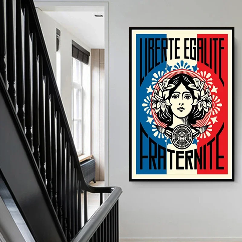 Винтажные постеры и принты Сделай искусство а не война поп-бар холст настенные