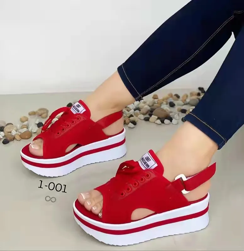 

Sandals Women's 2022 Women's Shoes Casual Summer New Thick-soled Fashion Straps Roman Sandals Shoes for Women