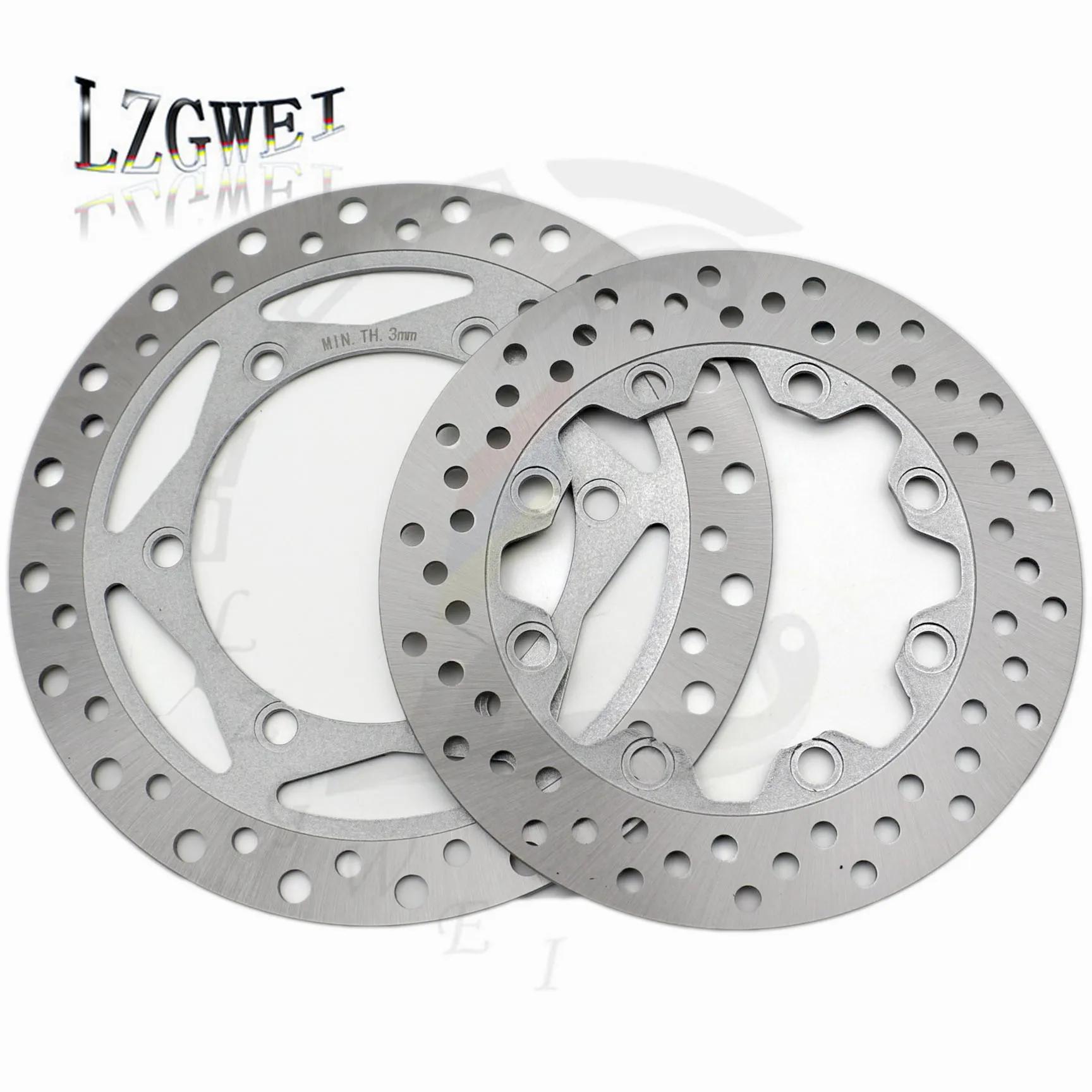 

Motorcycle Front Rear Disc Brake Rotor For Kawasaki KL 250 Stockman KL250 Super Sherpa 1997-2000 KLX 250 H1 1998