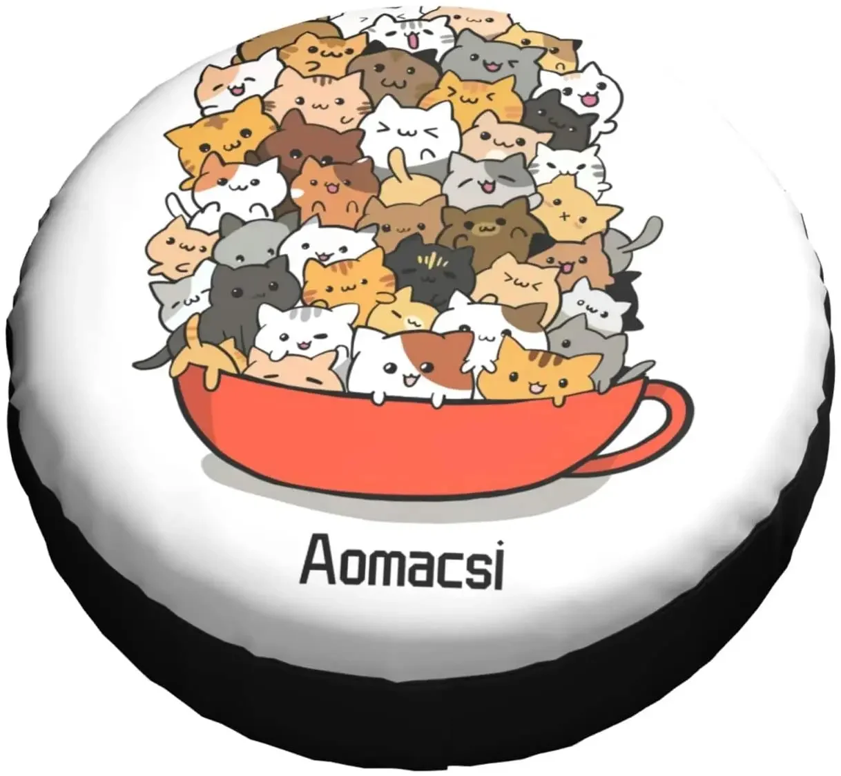 Чехол для запасного колеса Aomacsi водонепроницаемая защита от солнца прицепа