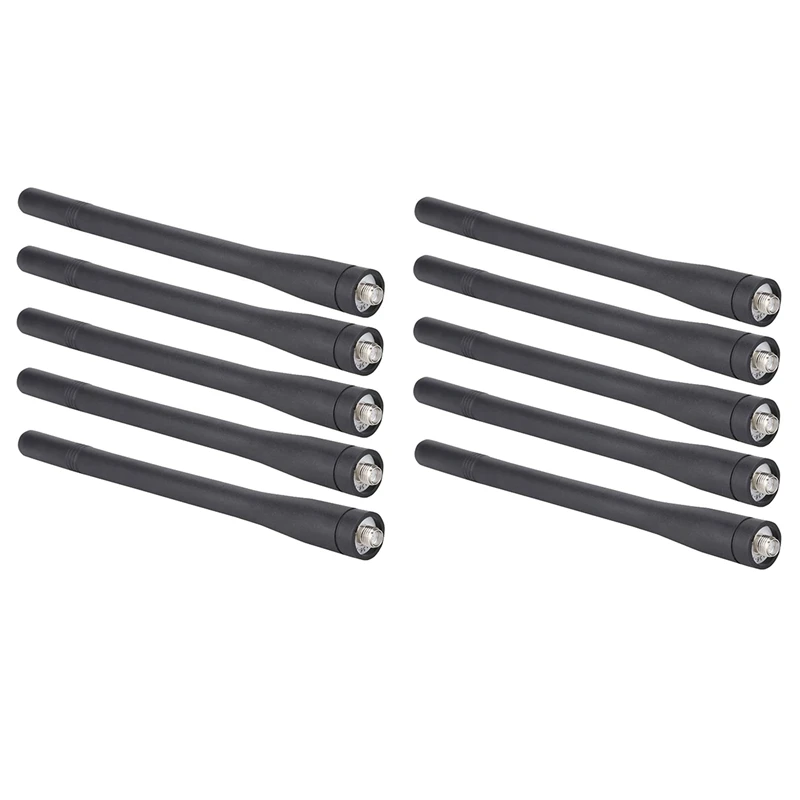 

10 Pcs TK-2207G VHF 136-174Mhz Antenna SMA Female For Kenwood TK2217 TK2107