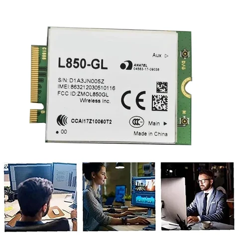 Модуль WWAN L850-GL 4G LTE Cat9 M.2 LTE и карта WCDMA для маршрутизатора Keenetic