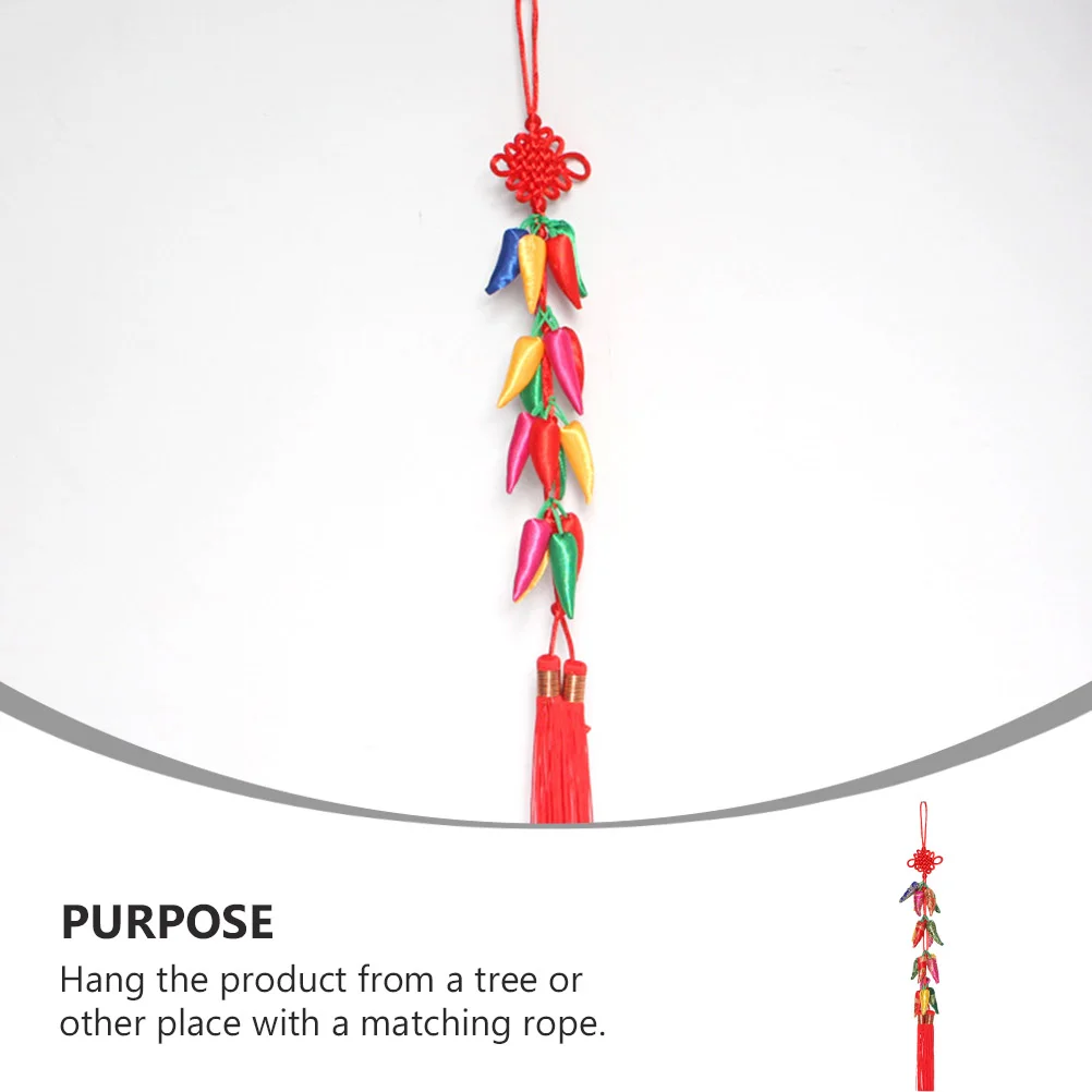 Китайский Новый Год Кулон Чили Декор Праздничные Принадлежности Кисточка