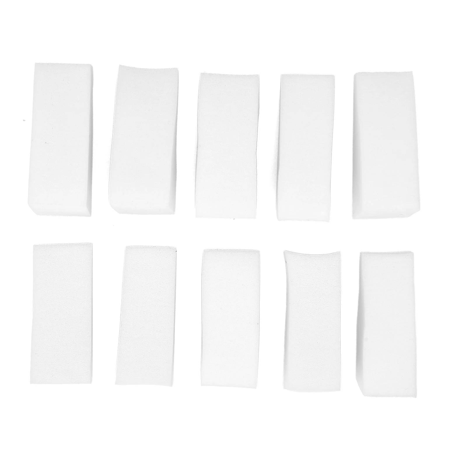 

10pcs Nail Art Sponge DIY Soft Nail Polish Transfer Gradient Shading Sponge Block White