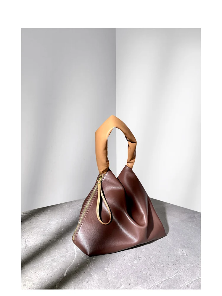 

2022 New Premium Fashion Leather Underarm Bag Portable One Shoulder Versatile Fashion Bag Hand Bags