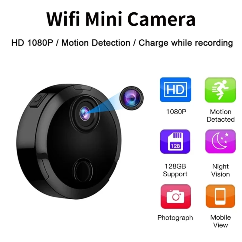 

Wifi IP 1080P Wireless Indoor Camera Infrared Nightvision Human Motion Detection Drop Shipping