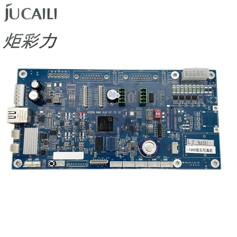 Фото Комплект плат Jucaili Hoson I1600 с двумя головками для печатающей головки Epson I1600 для экосольвентных/водных/УФ-принтеров, сетевая версия №4