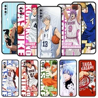 kuroko no basuke anime phone case for samsung galaxy a50 a70 a10 a20 a30 a40 a20s a20e a02s a12 a22 a72 a52 a32 5g cover shell