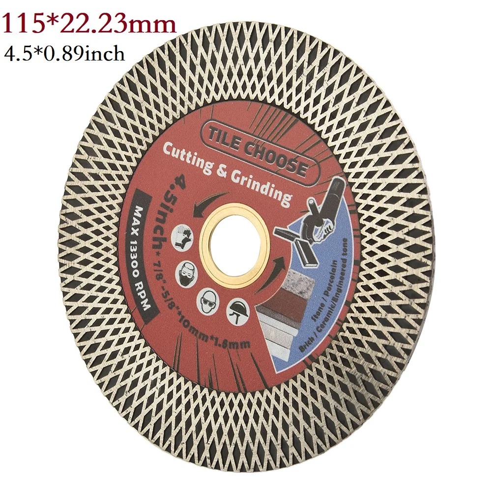 

115mm Diamond Saw Blades Mini Circular Saw Blade For Granite Ceramic Marble Stone Tile Dry Cutting Grinding Wheel Cutting Disc
