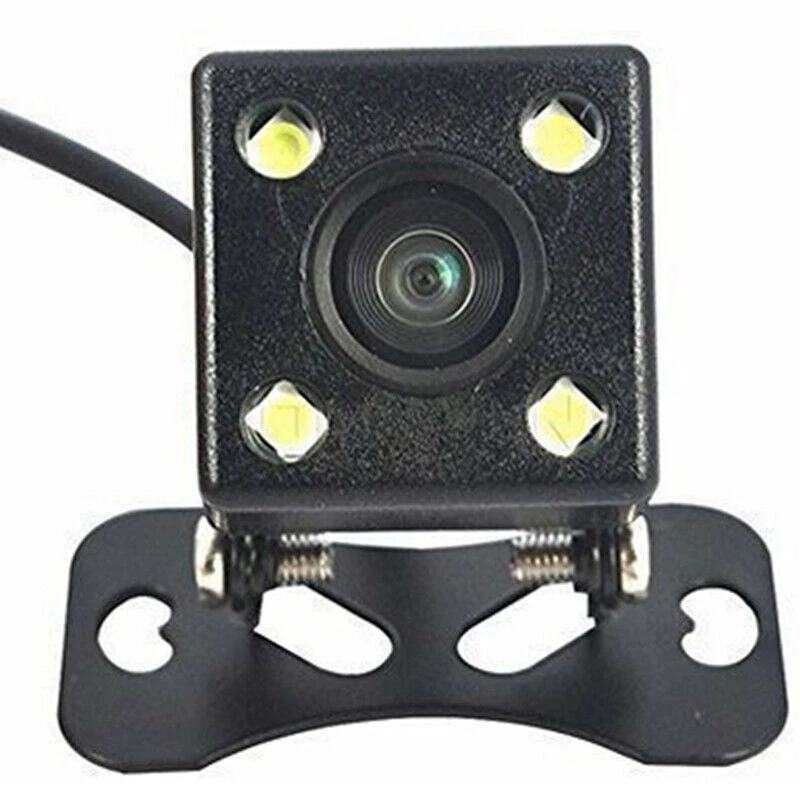 

4 LED Car Rear View Backup Parking Camera Night Vision Cam for Truck RV Mini-van Universal