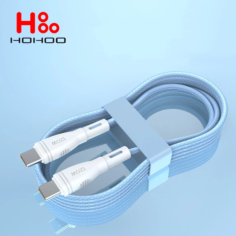

USB C to Type C Cable 100W PD Fast Charging Charger USB C Display Cable For Xiaomi Redmi POCO Samsung Galaxy Macbook iPad Cable