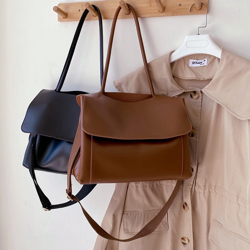 

PU Luxury Leather Woman Bag Shoulder Bags Designer Handbag for Women Girls Crossbody Bag Casual Female Shopper Wallet Tote Bag