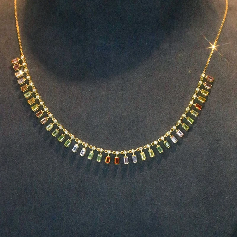 Рисунок 4 - Ожерелье Aazuo женское из желтого