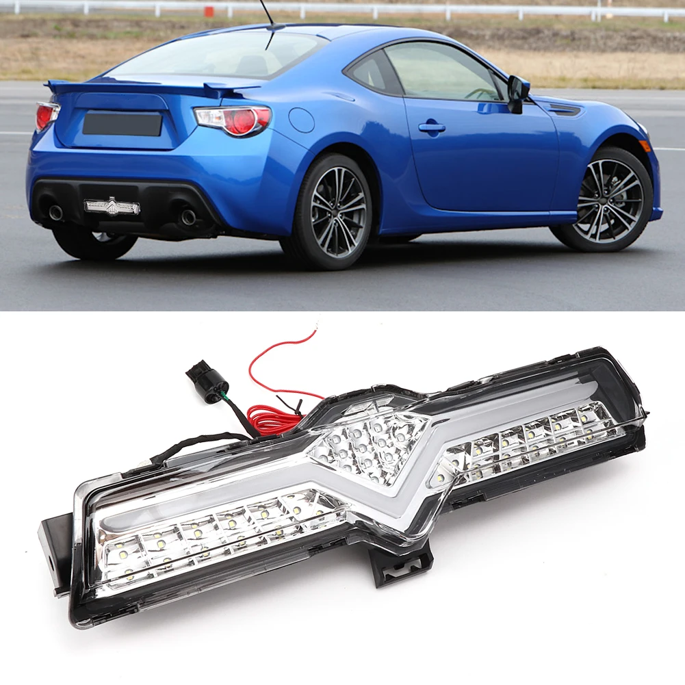 Многофункциональный автомобильный светодиодный задний бампер фонарь подходит