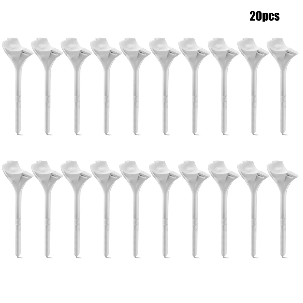 

20pcs Golf Tee Holder 10 Degree Oblique Insertion Golf Training Tees Holder Reusable No-resistance for Golfer Practice Supplies